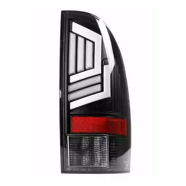 Sequentail Tail Lights - Glossey Black/Clear, Winjet, Mfr#: CTWJ-0704-GBC-SQ